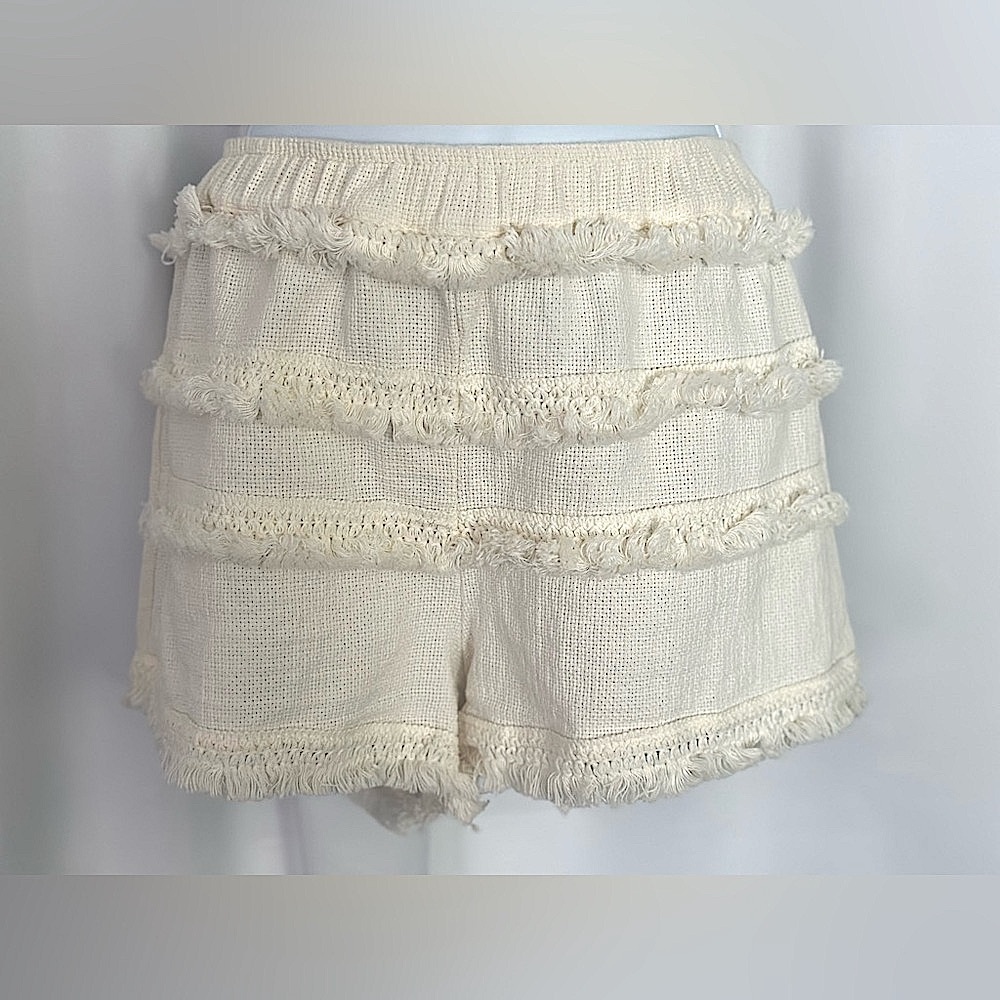 Banjara 100% Cotton Fringe Shorts (670)